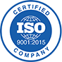 ISO 9001:2015 mark